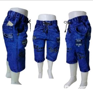 Celana Jeans Pendek Anak Laki-laki Cowok SML Bayi 8 bln - 6 Th Non Stretch