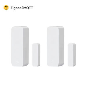 iHseno | Zigbee 3.0 Smart Door Window Sensor Tuya Wireless Contact Detector Compatible with Home Assistant Alexa ZHA Zigbee2MQTT