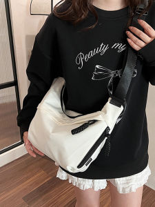Large Capacity Oxford Fabric Crossbody Shoulder Bag for Women and Students