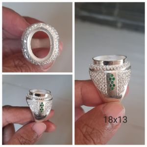 emban/cincin perak bungkus daimen