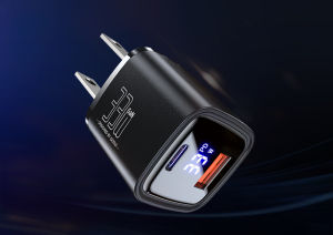 Qoovi 33W Gan Sạc loại USB C Pd 3.0 2.0 thiết bị sạc nhanh sạc nhanh QC 3.0 USB Bộ Sạc gắn tường Cho iPhone 14 Pro Max iPad macbook điện thoại di động Android Sạc Đầu Mỹ rắc cắm Châu Âu