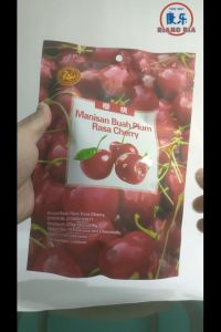 Chen liang ji Manisan buah Cherry/ Manisan Plum Rasa Cherry
