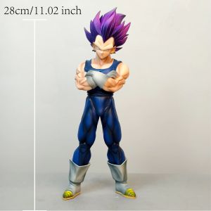 Bandai | 28cm 11.02 inch Anime Dragon Ball Vegeta Action Figures Pvc Statue Desktop Ornamen Collection Statue Model Decoration Toys Gifts