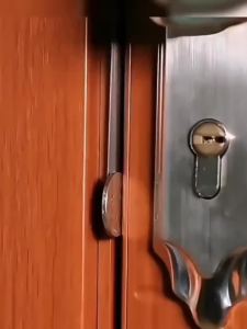 Stainless Steel Portable Door Lock Anti-theft Lock Heavy Duty Security for HomeHotelApartmentCollege Dorm & Travel