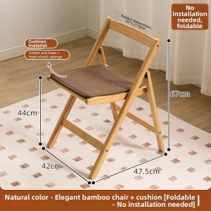 ZHUTING | Foldable Rattan Weaving Chair Home Use