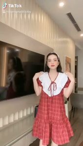 VÁY BẦU CÔNG SỞ KẺ SỌC SANG CHẢNH - ĐẦM BẦU BABYDOOL DỰ TIỆC THỜI TRANG HÀN QUỐC FREE SIZE