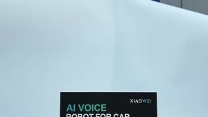 Halloween Gift AI Voice Robot Car Smart Voice Assistant Navigation Music Hands-Free Calling Car Control OTA Update USB Powered