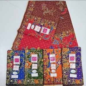 5 helai SARUNG BATIK TIGA SERANGKAI siap jahit PEMBORONG & PERUNCIT