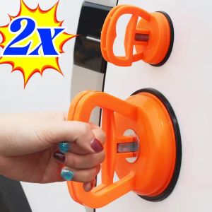 2Pcs Car Dent Puller High Grip Power Auto Body Dent Repair Suction Cup Portable Heavy Duty Glass Home Tile Moving Auxiliary Tools