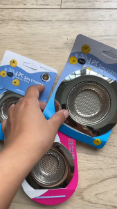11cm Stainless Steel Mesh Strainer Wide Side Floor Drain Filter Kitchen Strainer