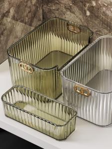 Hộp Đựng Đồ Acrylic Trong Suốt Để Đựng Đồ Ăn Nhẹ Mỹ Phẩm Mặt Nạ Đồ Dùng Nhà Bếp Ký Túc Xá Sách Hộp Đựng Đồ