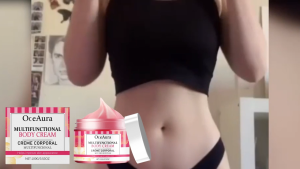 OceAura Stretch Mark Cream For Pregnancy Intese Hydration For Stretch Mark Fine Lines Wrinkles Uneven Skin Tone 100g