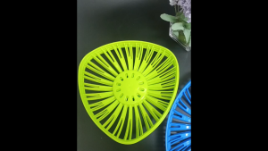 MULTIPURPOSE FISH BASKET MESH TRAY TRIANGLE COLANDER FOOD STRAINER FRUIT TRAY SALAAN