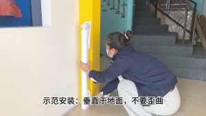 Punch Free Safety Retractable Gate Child Safety Barrier Stairway Guardrail Pet Isolation Fence Protective Net