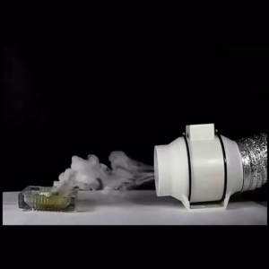 Quiet 468 Inline Duct Fan 240 CFM with Ventilation Exhaust Fan for Heating Cooling Grow Tents Hydroponics for Basements Bathrooms Kitchens ect