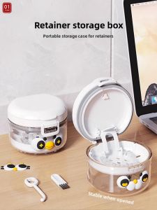 Portable Pediatric Orthodontic Retainer Storage Box
