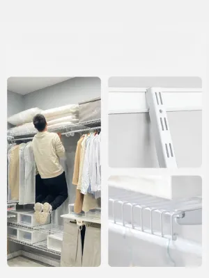 PONIE | Customizable Walk-in Closet System Steel Frame