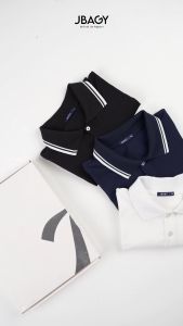 Áo polo nam cao cấp vải Cotton JBAGY form Relax co giãn - JP0101