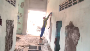 Máy bào tường chất lượng cao ACZ JP-900 công suất lớn bào sát góc tiết kiệm thời gian