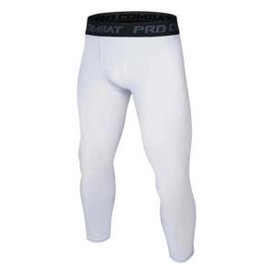Autumn Winter Keep Warm Mens Football and Basketball Leggings High Elasticity Training Sports Fitness 7-Point Leggings