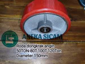 Roda Dongkrak Angin 150mm 50ton/80ton/100ton/120ton