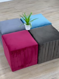 CHF Jojo High Quality Stool Bench / Dressing Stool Chair / Makeup Stool/Velvet