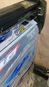Stiker Megapro Primus Variasi Transparan Striping Honda MP Mega pro Primus Sticker MP Sudah Cutting Stiker Skotlet Simpel SJP 03