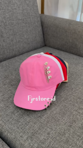 Topi Baseball Korea Ring Anting Anak Perempuan Dan Anak Laki-laki - Topi Rantai