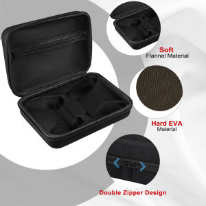 Dual Controllers Carrying Case For Xbox Series Controller Portable Shockproof Carry Bag For XSX/ONE/ONES/PS5 Accessories
