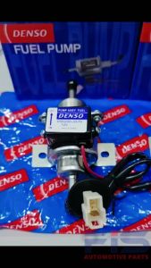 FIS Denso Electric Fuel Pump Oil Injection Car Gasoline Inline Petrol Diesel Tank 12V 24V Pam Minyak Tangki Kereta Lori