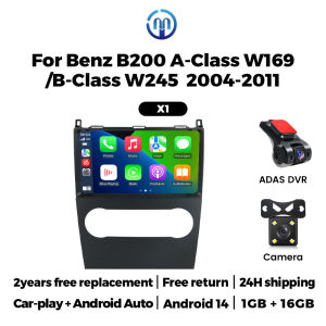 MEKEDE Intelligent car radio system Multimedia Video 9inch For Benz B200 A-Class W69/B-Class W245 2004-2011 Car GPS Navigation