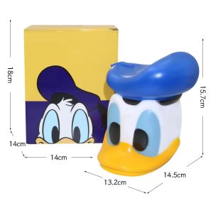 Disney Mickey Mouse  Donald Duck Action Figure Model Piggy Bank Anime Child Toys Cartoon Doll Saving Pot Change Decoration Gift