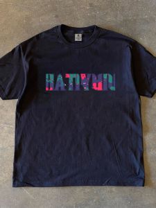 เสื้อยืดคอกลมแขนสั้นผ้าฝ้ายแท้พิมพ์ลายตัวอักษรสีสันสดใสสำหรับฤดูร้อน แฟชั่นวัยรุ่น สำหรับผู้ชายและผู้หญิง ใส่สบาย