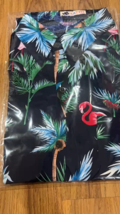 มีสินค้าพร้อมส่ง เสื้อสงกรานต์ เสื้อฮาวาย เสื้อเชิ๊ต เสื้อ เสื้อเชิ๊ตคอปกแขนสั้น เสื้อ เสื้อลายดอก เสื้อเชิ๊ตลำลอง ผ้าสปันเนื้อผ้าบางนุ่มใส่สบาย เสื้อผ้าผู้ใหญ่