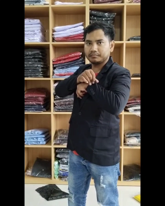 Jas Blazer Pria Hijau Botol Formal Semi Casual  Slimfit