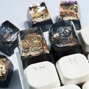 Nhựa Gear Phong Cách Punk ESC Keycap Cho Cherry MX Bàn Phím Cơ DIY Tùy Chỉnh Cá Tính Phím Mũ Lưỡi Trai