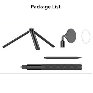 Golf Tripod Stand Magnetic Phone Holder Stand Outdoor Swing Fishing Insertion Photography Selfie Stick for Iphone 16 15 Android
