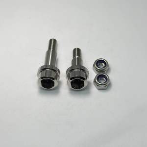 SHINY STAINLESS BRAKE LEVER BOLTS FOR HONDA ADV / PCX | YAMAHA NMAX AEROX MIO SNIPER