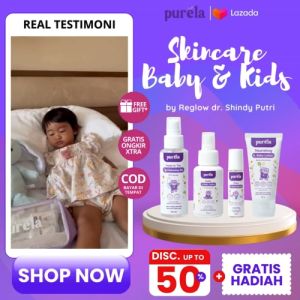 PURELA Paket Perawatan Kulit Bayi Good Nite Oil + Cleansing Gel + Hair Lotion Original