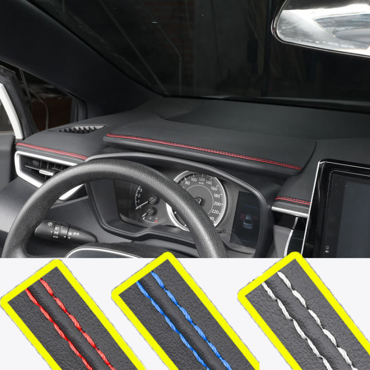 Car Selfadhesive Moulding Trim Car Interior Dashboard Leather