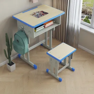 Keluojing | School Style Children Study Desk and Chair Set