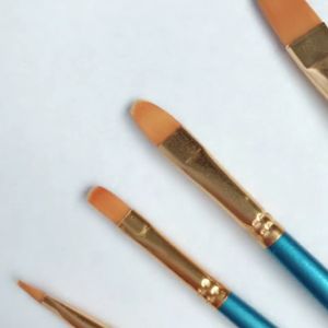 10Pcs/Set Kuas Lukis / Set Kuas Melukis Cat Air Untuk Melukis Dengan Cat Air Cat Akrilik Cat Minyak