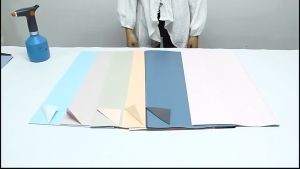 Bicolor Cellophane Kertas Buket Bunga Dua Warna Wrapping Paper Ecer Lembaran KB6200