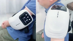 Wireless Electric Knee Massager Vibration Heating Pad Pain Relief for Swelling Stiff Joints Stretched Ligament Muscles Pain Relief Rehabilitation