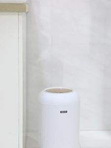 Motion Sensor Trash Can Automatic with Lid Small Plastic Smart Trashcan for Bedroom Bathroom Kitchen Office