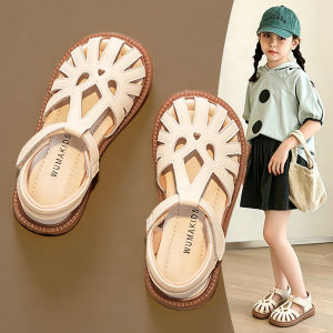 Summer Slip-Resistant Girls Closed Toe Sandals