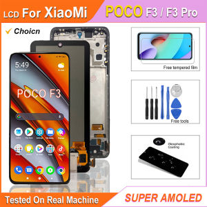 NEW Super AMOLED LCD For Xiaomi Poco F3 LCD Touch Screen Digitizer Assembly Replacement For Xiaomi POCO F3 Pro LCD Screen