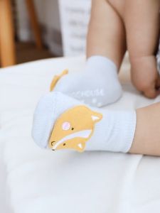 Tất Vớ Chống Trượt Cổ Thấp Hình Thú Đáng Yêu Cho Bé Sơ Sinh Trẻ Em Bebé Tí Tẹo TAT14