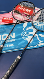 Badminton Racket (2PC SET) w/ Zip Bag **Lightweight & Durable** (SG Seller)