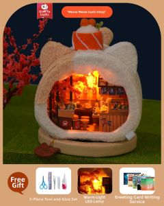 QIAOZHIJIANG | DIY Gift Handmade Toy House Model